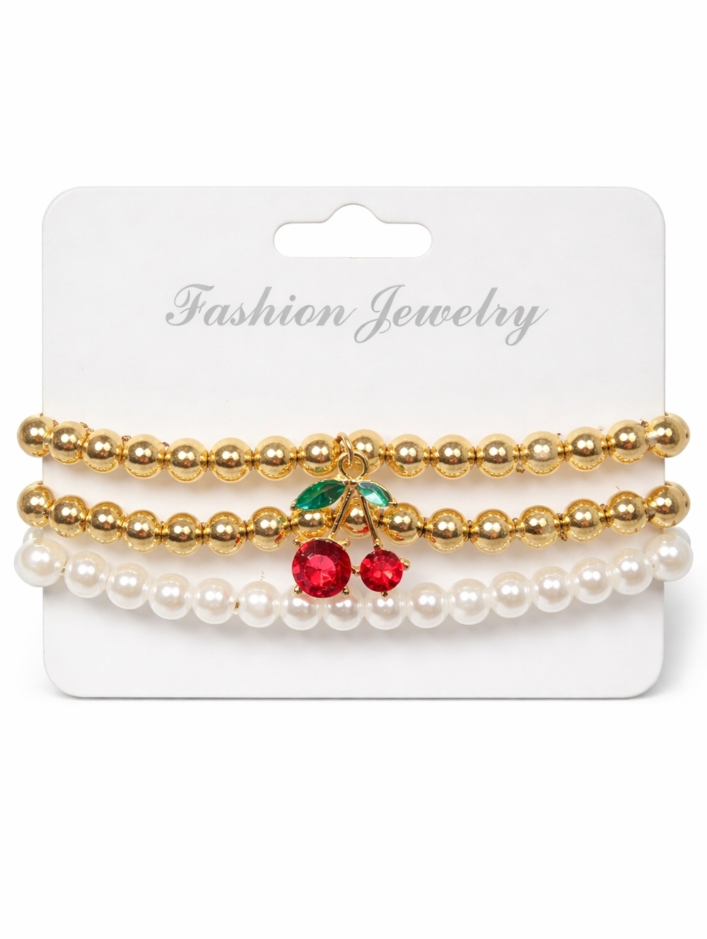 Cherry Charm NWT Bracelet Set
